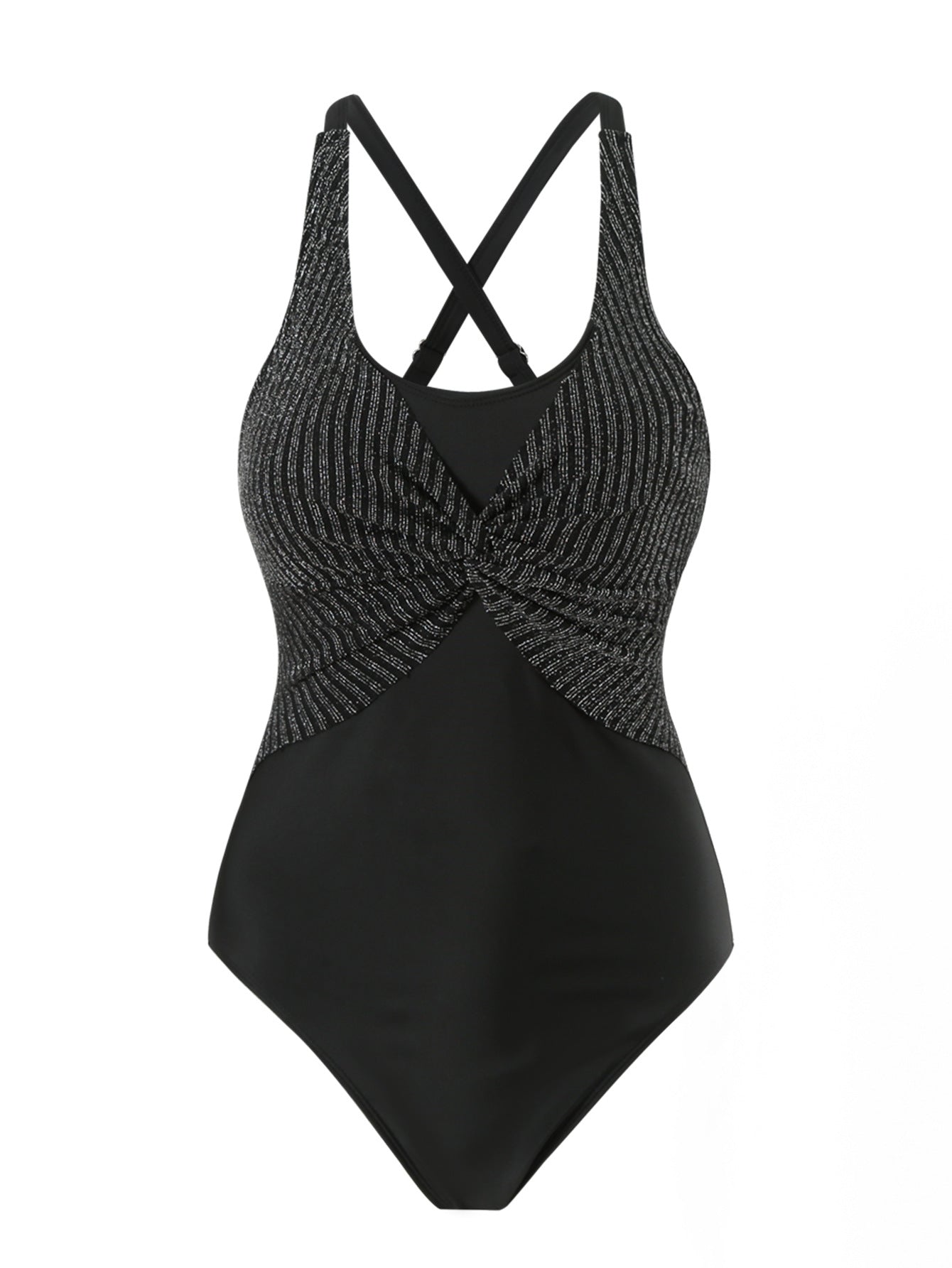 Solid One-Piece Swimsuit