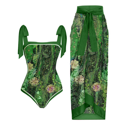 Multicolor One-Piece Swimsuit
