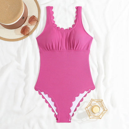 Floral Cutout One-Piece Swimsuit