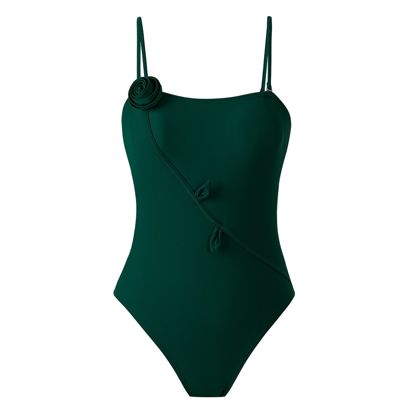 3D Ruffle One-Piece Swimsuit