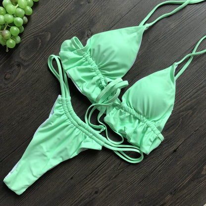 Open Back One-Piece Swimsuit