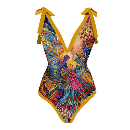 Modest One-Piece Swimsuit