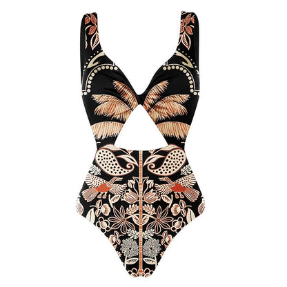 Slim One-Piece Swimsuit