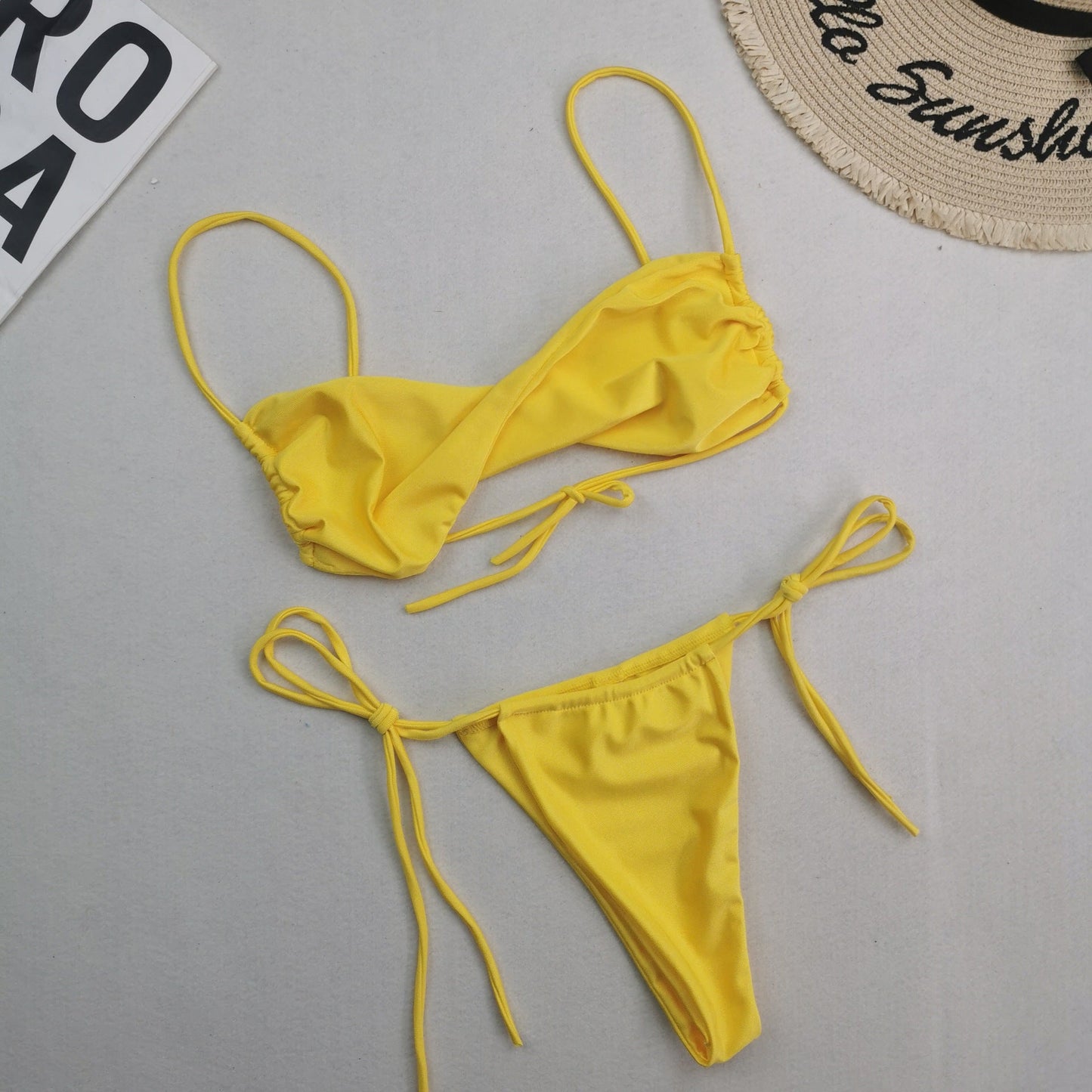Multicolor Bikini Set