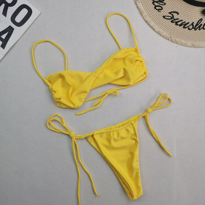 Multicolor Bikini Set