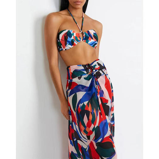 Halter Beach Bikini Set
