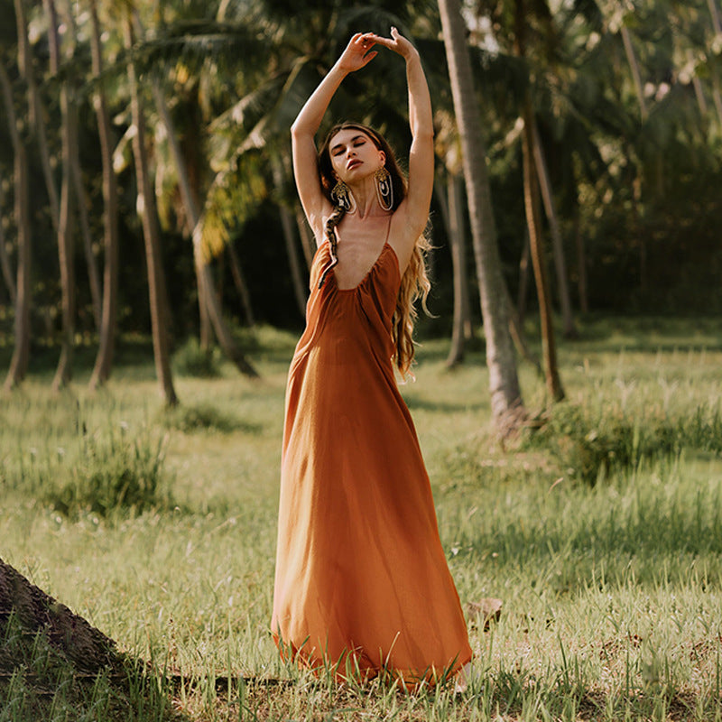 Beach Dress One-Piece Swimsuit