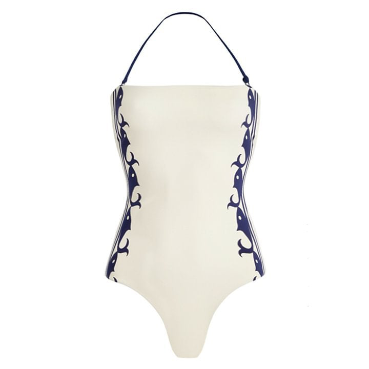 Bow Bandage One-Piece Swimsuit