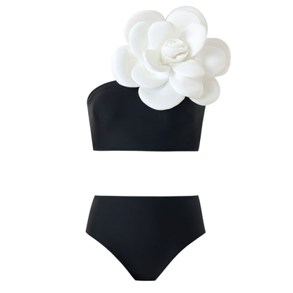 Floral Print One-Piece Swimsuit