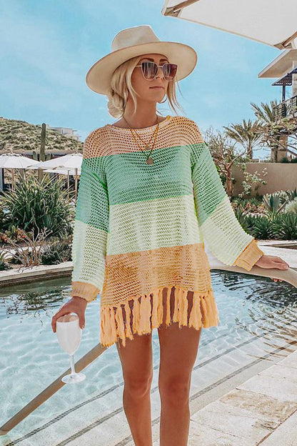 Fishnet Beach Cover-Up