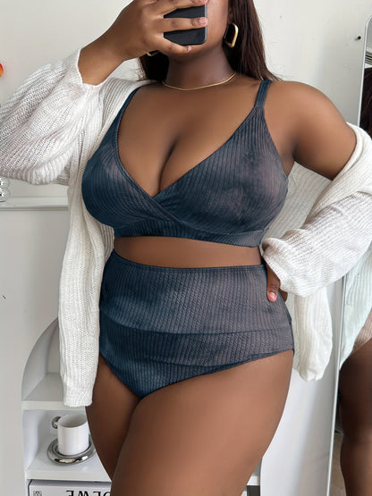 Plus Size One-Piece Swimsuit