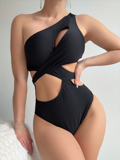 Halter One-Piece Swimsuit