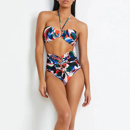 Halter Beach Bikini Set