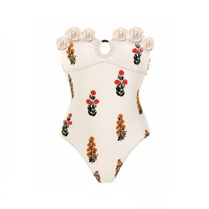 Bandeau One-Piece Swimsuit