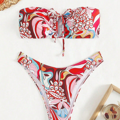 Bandeau One-Piece Swimsuit