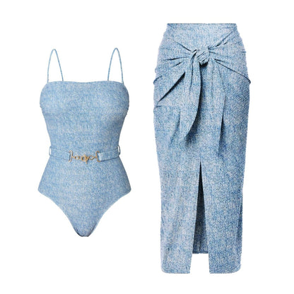 Bandeau One-Piece Swimsuit