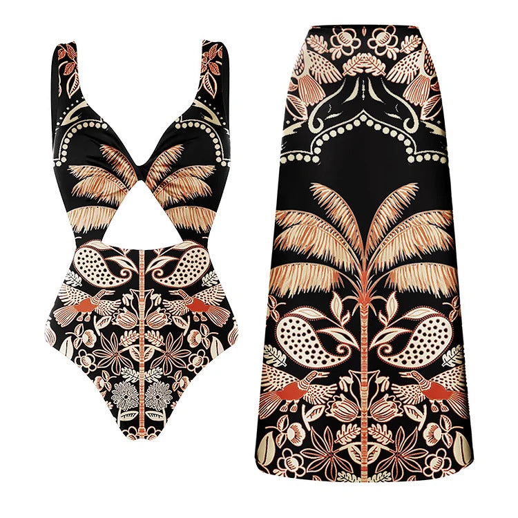 Slim One-Piece Swimsuit