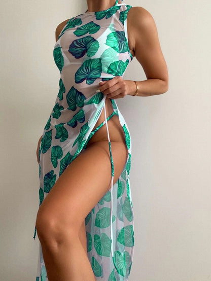 Mesh One-Piece Swimsuit