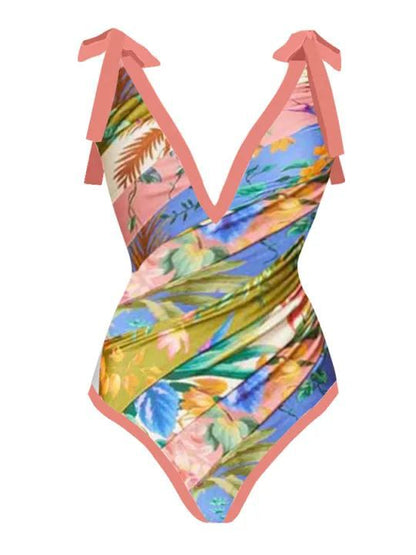 Modest One-Piece Swimsuit