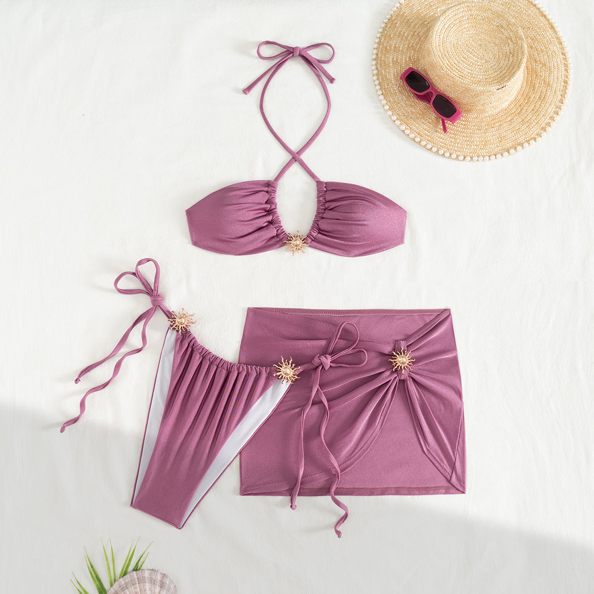 Three-Way One-Piece Swimsuit