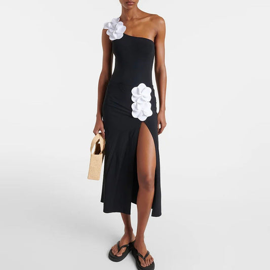 Black & White One-Piece Swimsuit