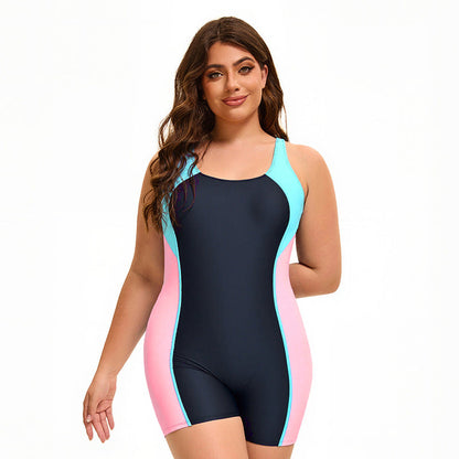 Plus Size One-Piece Swimsuit