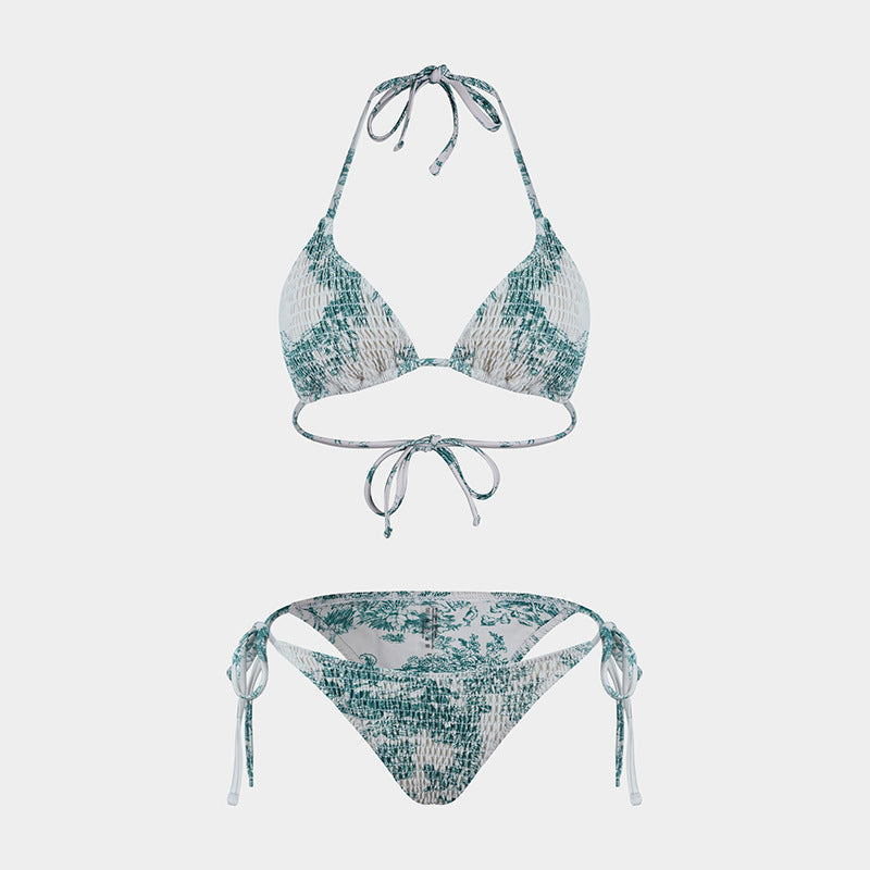 Print One-Piece Swimsuit