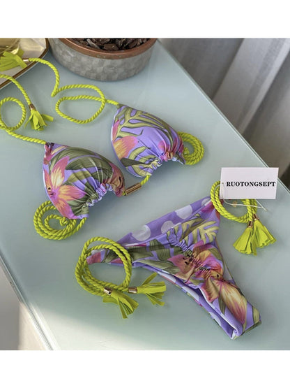 Hand Knit Bikini Set