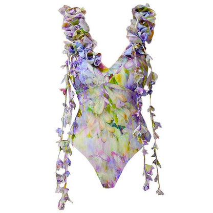 Floral One-Piece Swimsuit