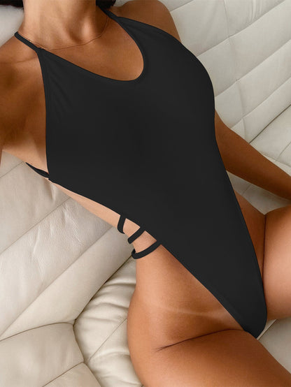 Double Strap One-Piece Swimsuit
