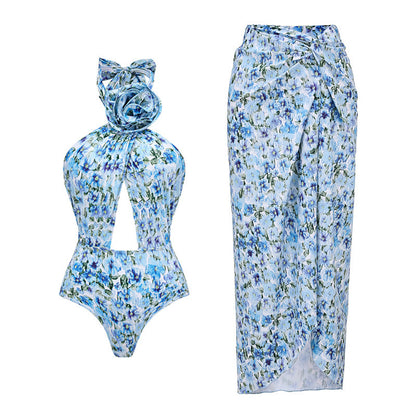 Floral One-Piece Swimsuit