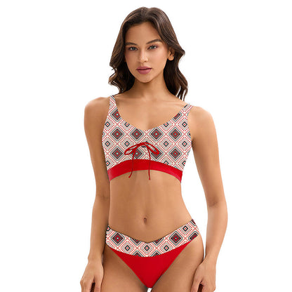 Open Back Triangle Cover-Up