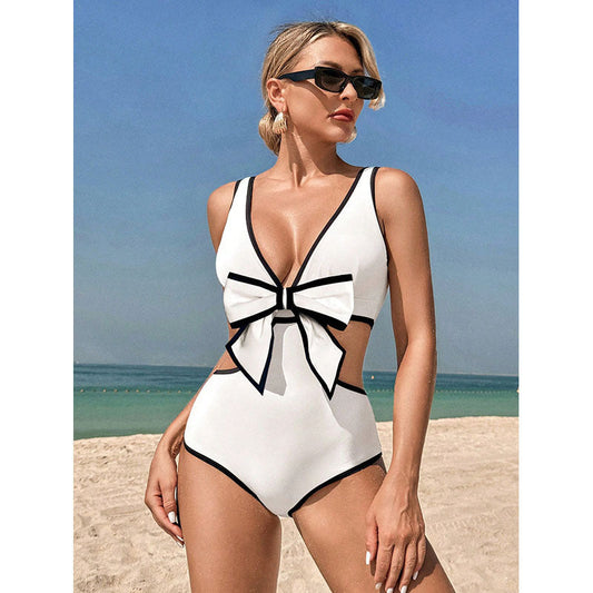 Colorblock Bikini Set