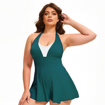 Plus Size One-Piece Swimsuit