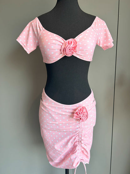 Floral Triangle Bikini Set