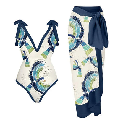 Multicolor One-Piece Swimsuit