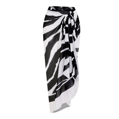 Black & White One-Piece Swimsuit