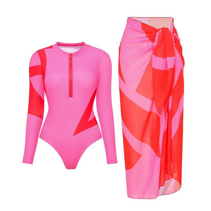 Long Sleeve One-Piece Swimsuit