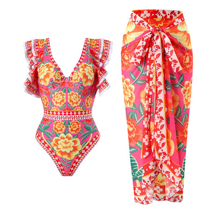Modest One-Piece Swimsuit