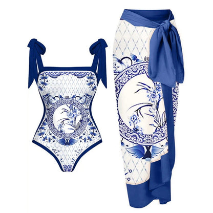 Multicolor One-Piece Swimsuit
