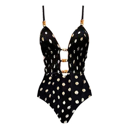 Maxi Halterneck One-Piece Swimsuit