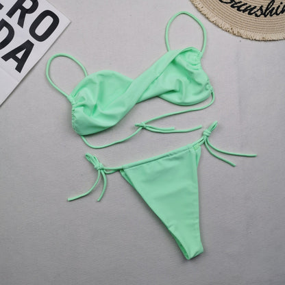 Multicolor Bikini Set
