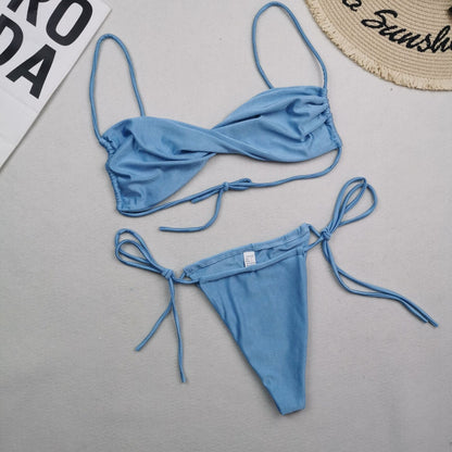 Multicolor Bikini Set