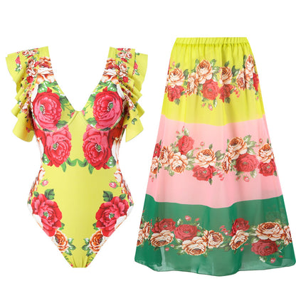 Modest One-Piece Swimsuit