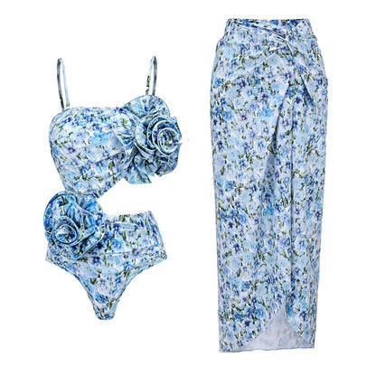Floral One-Piece Swimsuit