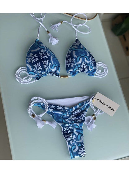 Hand Knit Bikini Set