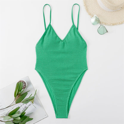 Plunge One-Piece Swimsuit