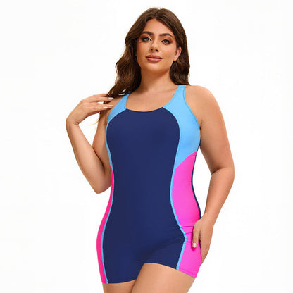 Plus Size One-Piece Swimsuit