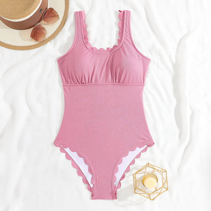 Floral Cutout One-Piece Swimsuit