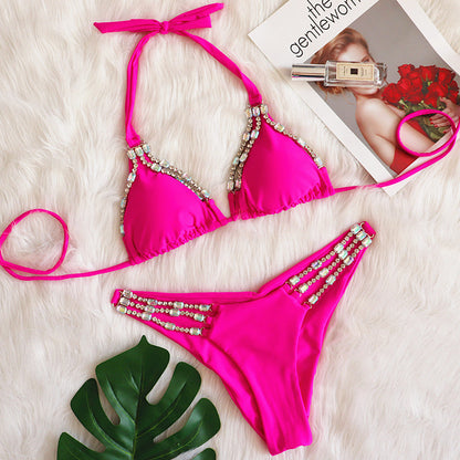 Metal Accessory Bikini Set
